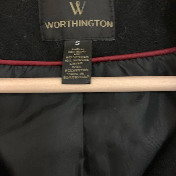Worthington Wool fitted pea coat - Picture 3 of 4